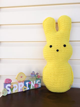 Peeps Giant Plush Yellow Chick Pillow